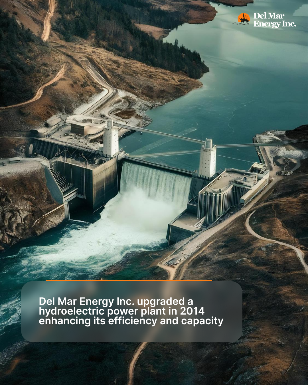 Del Mar Energy Inc. International Industrial Holding and Hydropower Plant Modernization in 2014